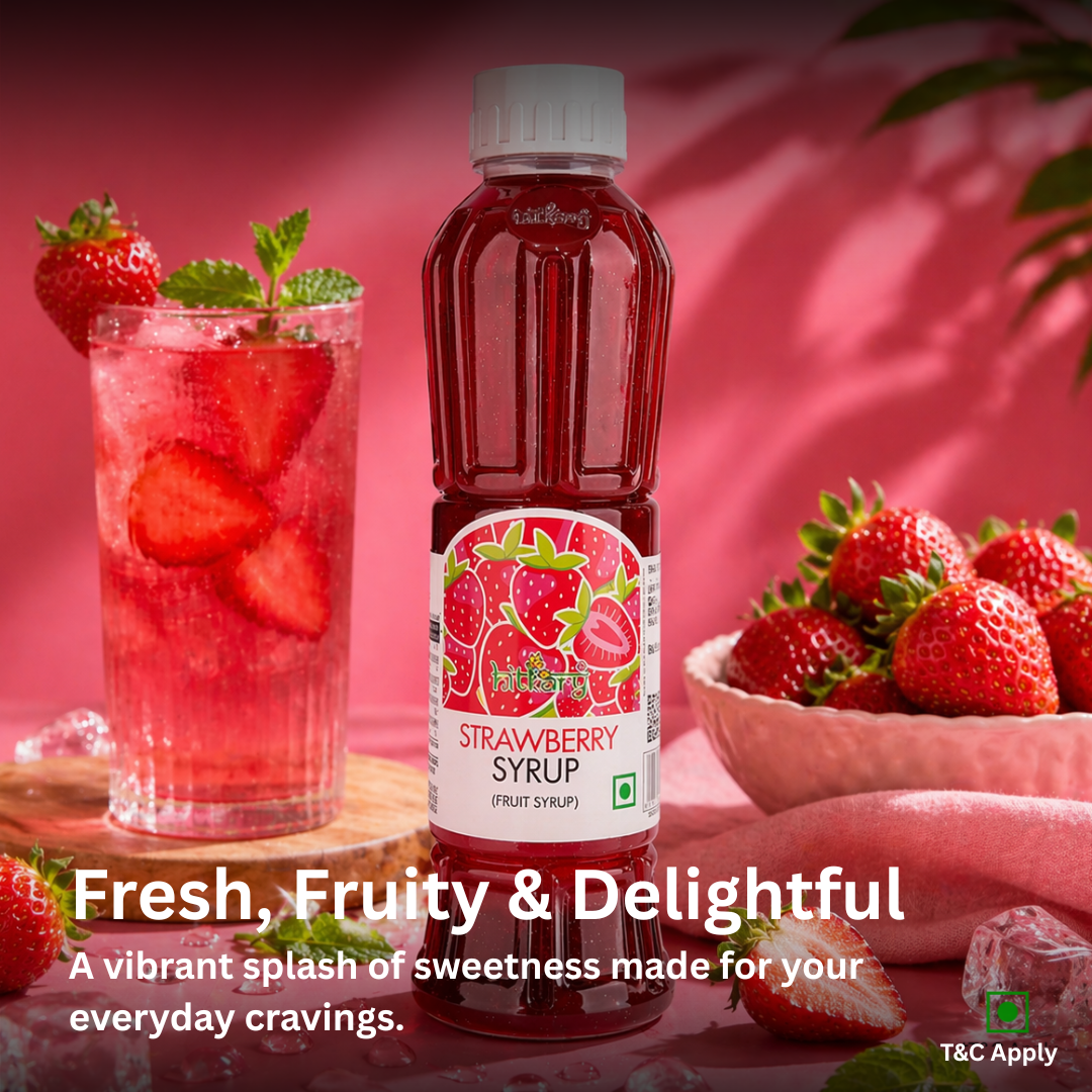 Strawberry Sharbat - hitkary pharmacy