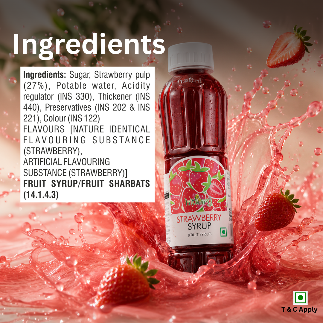 Strawberry Sharbat - hitkary pharmacy