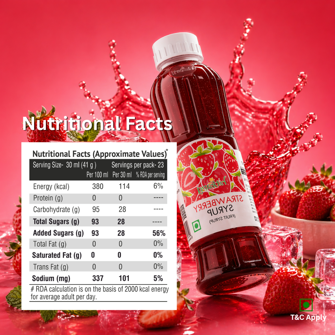 Strawberry Sharbat - hitkary pharmacy
