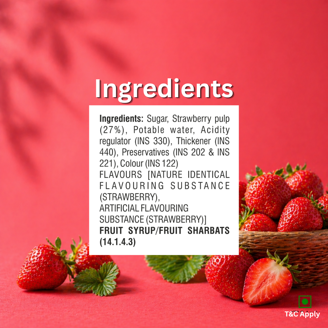 Strawberry Sharbat - hitkary pharmacy