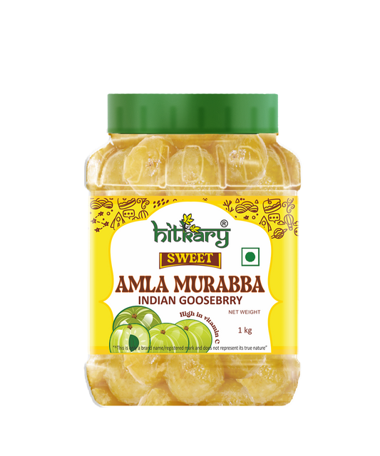 Hitkary Amla Murabba (1Kg) - hitkary pharmacy