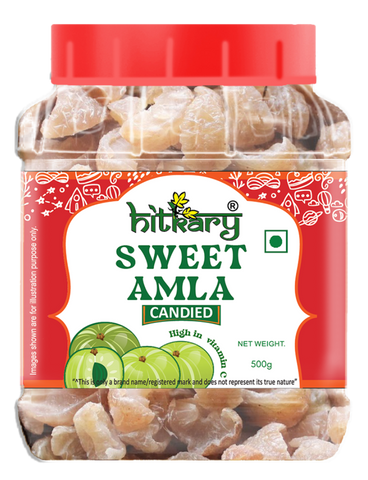 Hitkary Sweet Amla Candied (500g) - hitkary pharmacy